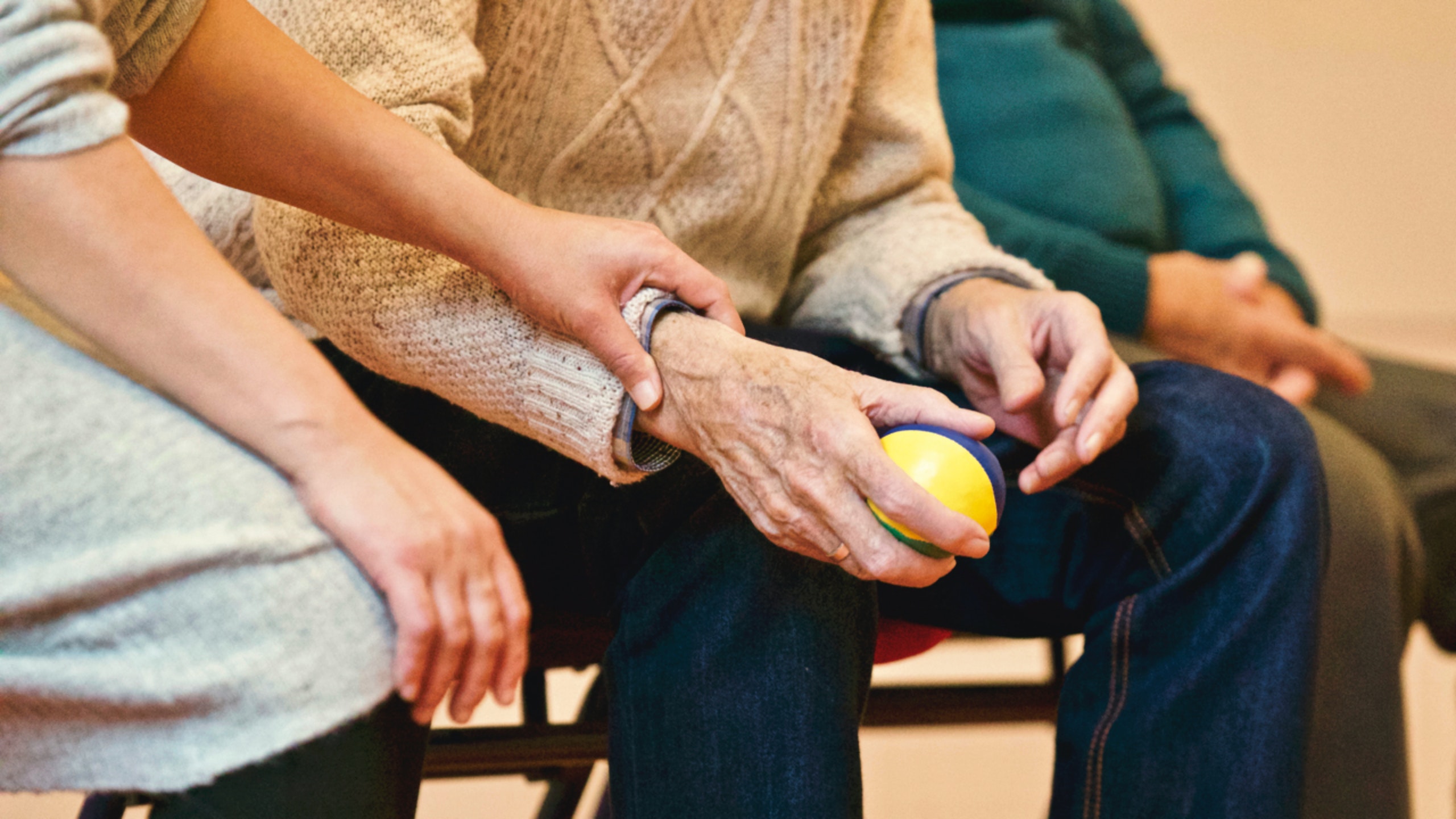 Elderly individual using no rinse body wash to safely cleanse without the risk of slipping, enhancing home hygiene.